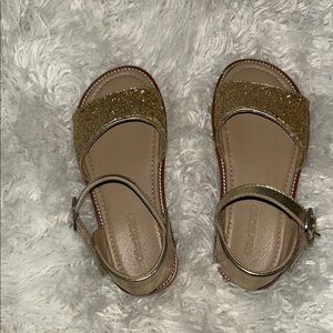 Otter MOMO Girls Open Toe Princess Flat Sandals with Comfort Sole Summer Sandals